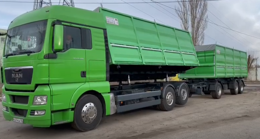 Зерновоз MAN TGX 6x4